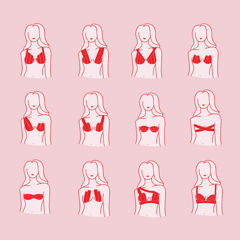 how to tape boobs for strapless dress